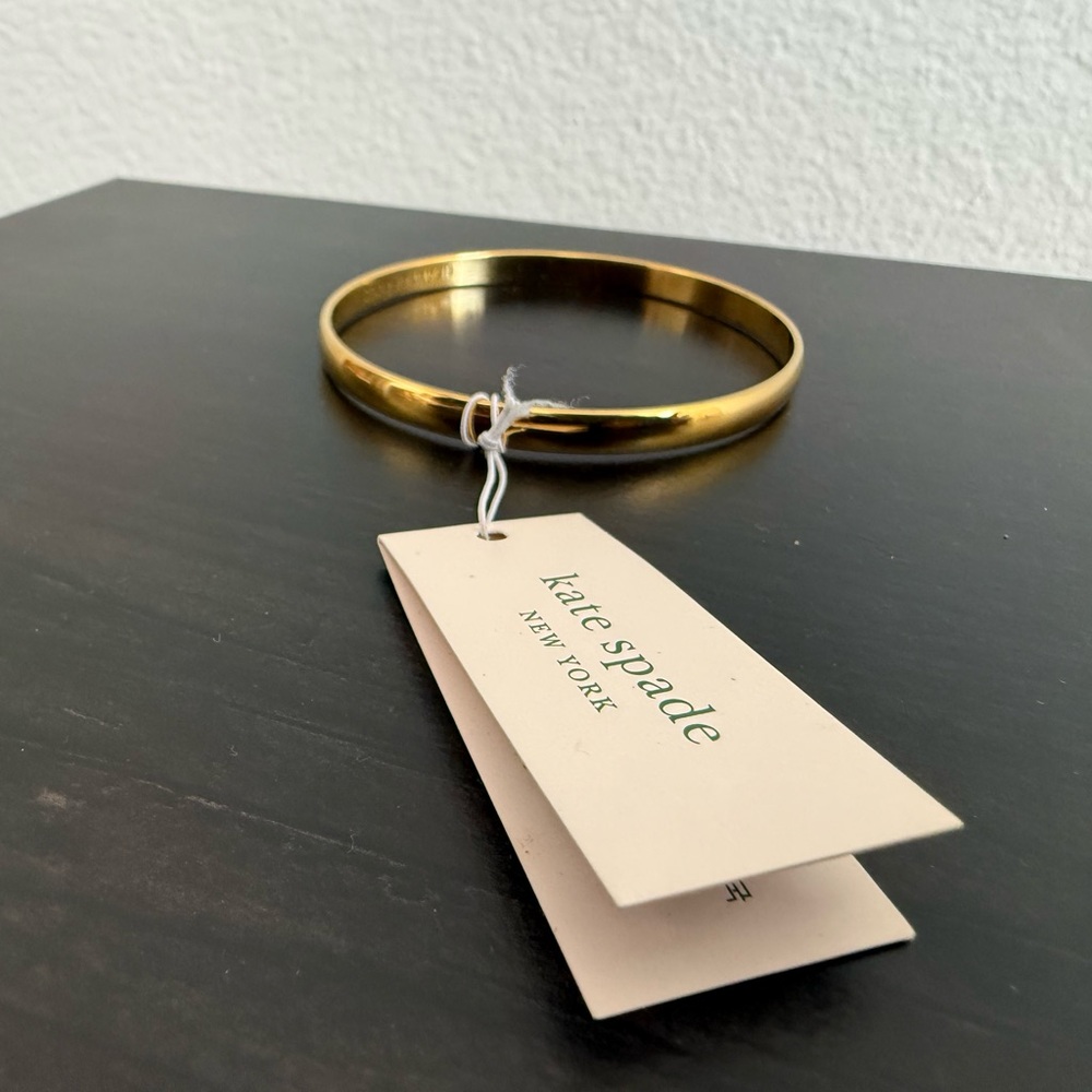 Kate Spade Idiom Gold Bangle